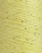 100% Cotton with beads and micro sequins, Yellow