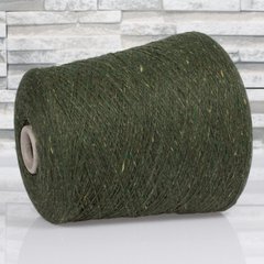 Кашемир 100% Loro Piana New Tweed Coarsehair Зеленый