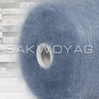 Мохер на шовку Luxory Selection by Ri.Go Silkhair Блакитний