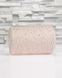 100% Cotton with beads and micro sequins, Pastel Pink