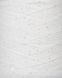 Cotton with sequins 3mm "Siaivo" White/transparent chameleon