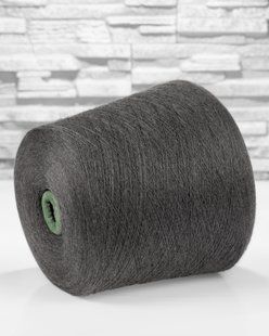 Меринос 100% Zegna Baruffa Cashwool Темний Сірий 2