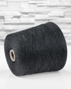 Меринос 100% Zegna Baruffa Cashwool Темний Сірий Меланж