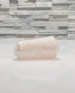 Cotton with Royal Sequins Pastel Pink, Chameleon Sequinn 50г