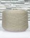 Cotton with sequins 3mm "Siaivo", Light taupe, transparent sequins to match