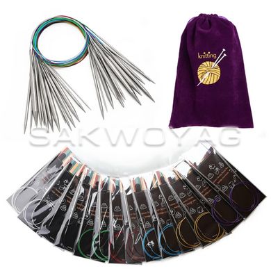 Набор спиц для вязания QIANXIAO (40СМ)