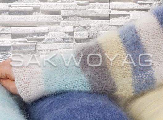 Альпака з шовком Luxury Selection By R.iGo Absolute М'ятний