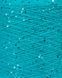 Cotton with sequins 3mm "Siaivo", Turquoise, sequin to match gloss