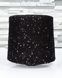 Cotton with sequins 3mm "Siaivo", Black, gold sequin