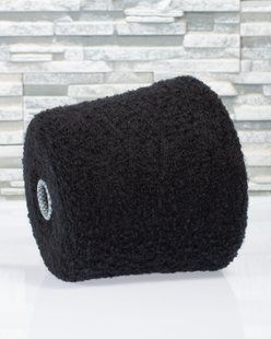 Кашемір із шовком Cariaggi Boucle Черный